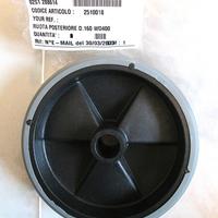 Ruota posteriore Ø 160 ricambio originale GHIBLI