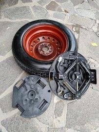 RUOTINO SCORTA COMPLETO ACCESSORI FIAT PUNTO