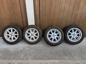 4 Cerchi Minilight 15” + Gomme x Triumph TR6 e TR7