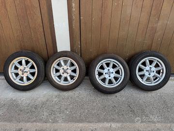 4 Cerchi Minilight 15” + Gomme x Triumph TR6 e TR7