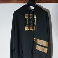 Felpa Dolce & Gabbana taglia XL nera e oro