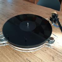 Rega upgrade plinto in acrilico SRM Tech