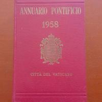 Libro "Annuario Pontificio 1958"