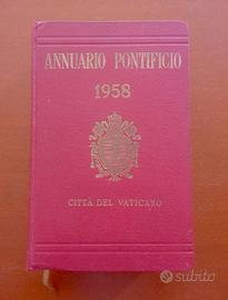 Libro "Annuario Pontificio 1958"