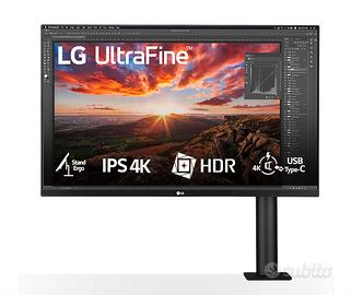 Monitor LG 32 4k ergo - LG 32UN880K