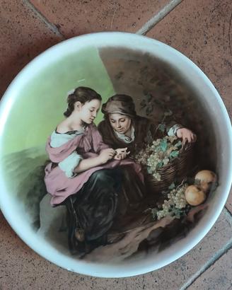 Piatto decorativo porcellana Seltmann Weiden 