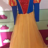 Carnevale Costume Bambina Principessa Biancaneve