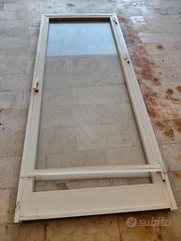 porte finestre in alluminio bianco 