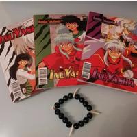 Fumetti 1,2 E 3 Manga Inuyasha + Bracciale