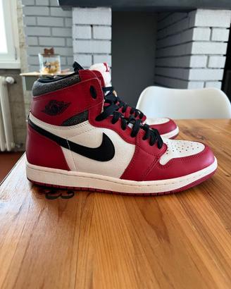 NIKE JORDAN 1 HIGH LOST AND FOUND N. 42