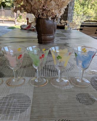 Bicchierini vintage