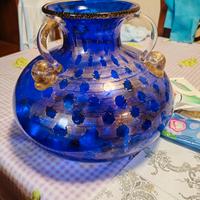 vaso la murrina con decorazioni in oro zecchino