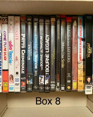 (Box 8 - 9) Film dvd ex-noleggio