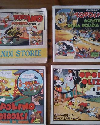 LE GRANDI STORIE DI TOPOLINO anni 30 lotto