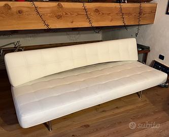 Divano letto Bonaldo Pierrot King vera pelle