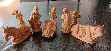statuine presepe in terracotta artigianali