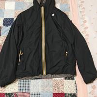 giubbotto kway reversibile con due colorazioni