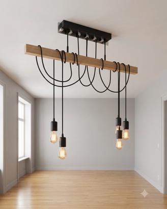 Lampadario industriale