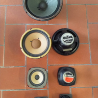 Kit altoparlanti vintage, auto d'epoca