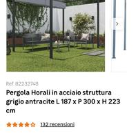 Pergola gazebo horali