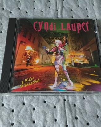 CD Cindy Lauper - A night to remember 