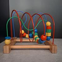 ottovolante palline in legno 