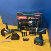 KIT TRAPANO AVVITATORE + AVVITATORE A IMPUL