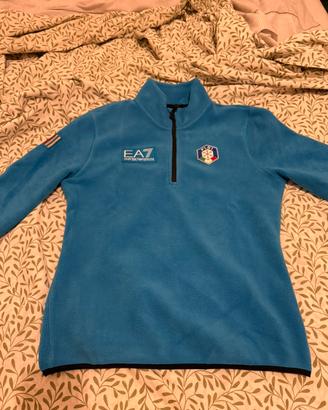 Maglia in Pile Fisi EA7 Italia