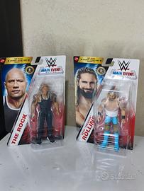 Action Figure WWE The Rock & Seth Rollins
