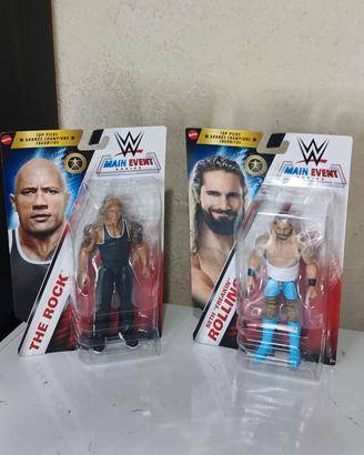 Action Figure WWE The Rock & Seth Rollins