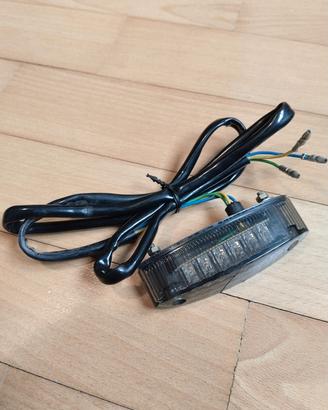 Luce stop + luce targa moto