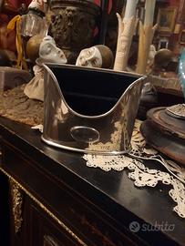 Porta Posta Vintage OLRI Greggio Silver Plated