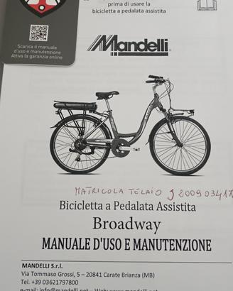 Bici elettrica BRERA