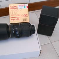 obbiettivo Sigma 70-300mm F4-5.6 Apo Macro N-AF D