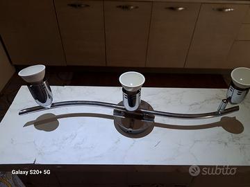 Lampadario/Applique con faretti