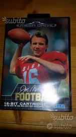 Gioco Joe montana football per sega mega drive