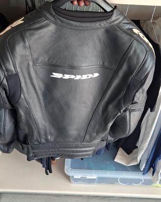 giacca pelle spidi 52
