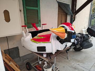 Giostra navicella Goldrake di grandi dimensioni vi