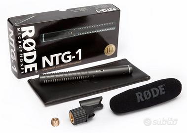 Rode NTG-2 Microfono a Condensatore Super-cardioid