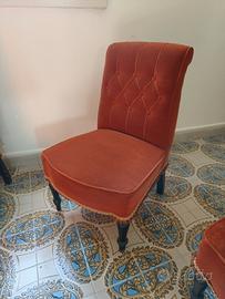 Poltroncine imbottite vintage