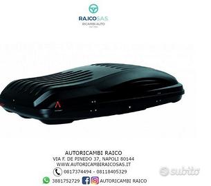 BOX BAULE PORTATUTTO REEF 580 COLORE NERO OPACO MA