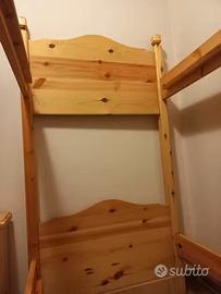 CAMERETTA IN LEGNO MASSICCIO NO IKEA
