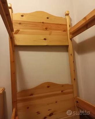 CAMERETTA IN LEGNO MASSICCIO NO IKEA