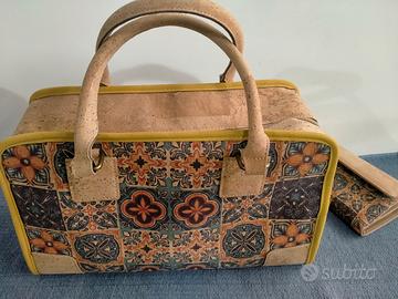 borsa donna in sughero 