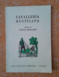 Libretto CAVALLERIA RUSTICANA di Pietro Mascagni