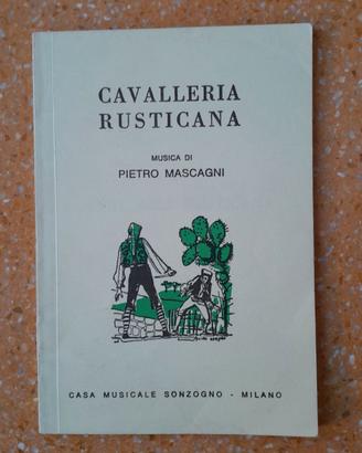Libretto CAVALLERIA RUSTICANA di Pietro Mascagni