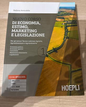 Libro di economia, estimo, marketing e legislazion