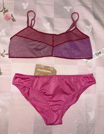 Costume da bagno calzedonia bimba taglia 12/14anni
