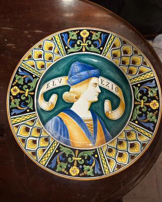 Piatto Antico ceramica Deruta
