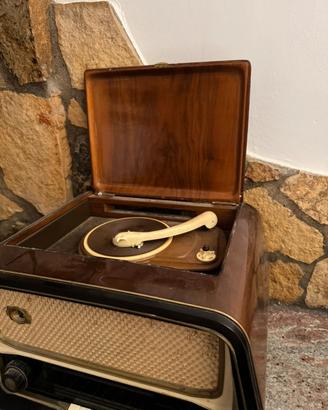 radio con giradischi integrato